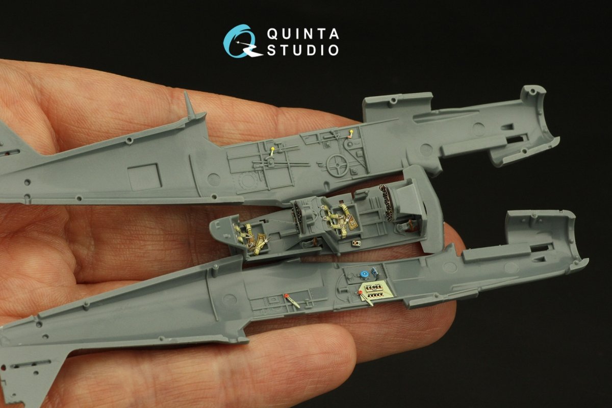 Quinta Studio QD72064 Avia CS-199 3D-Printed &amp;amp; coloured Interior on decal paper (Eduard) 1/72 – imagen 7
