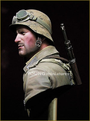 Young Miniatures YM1839 German DAK Infantry North Africa WWII 1943 1/10 – immagine 3