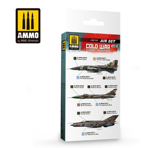 AMMO of Mig Jimenez 7240 COLD WAR VOL.1 SOVIET FIGHTERS SET 6x17ml – zdjęcie 2