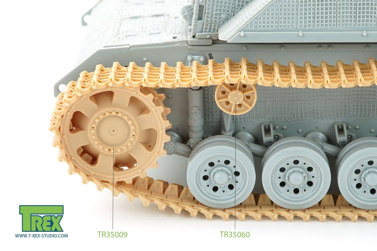 T-Rex Studio TR85027 PzKpfw.III/IV Tracks Type 6b w/Cleats 1/35 – immagine 3