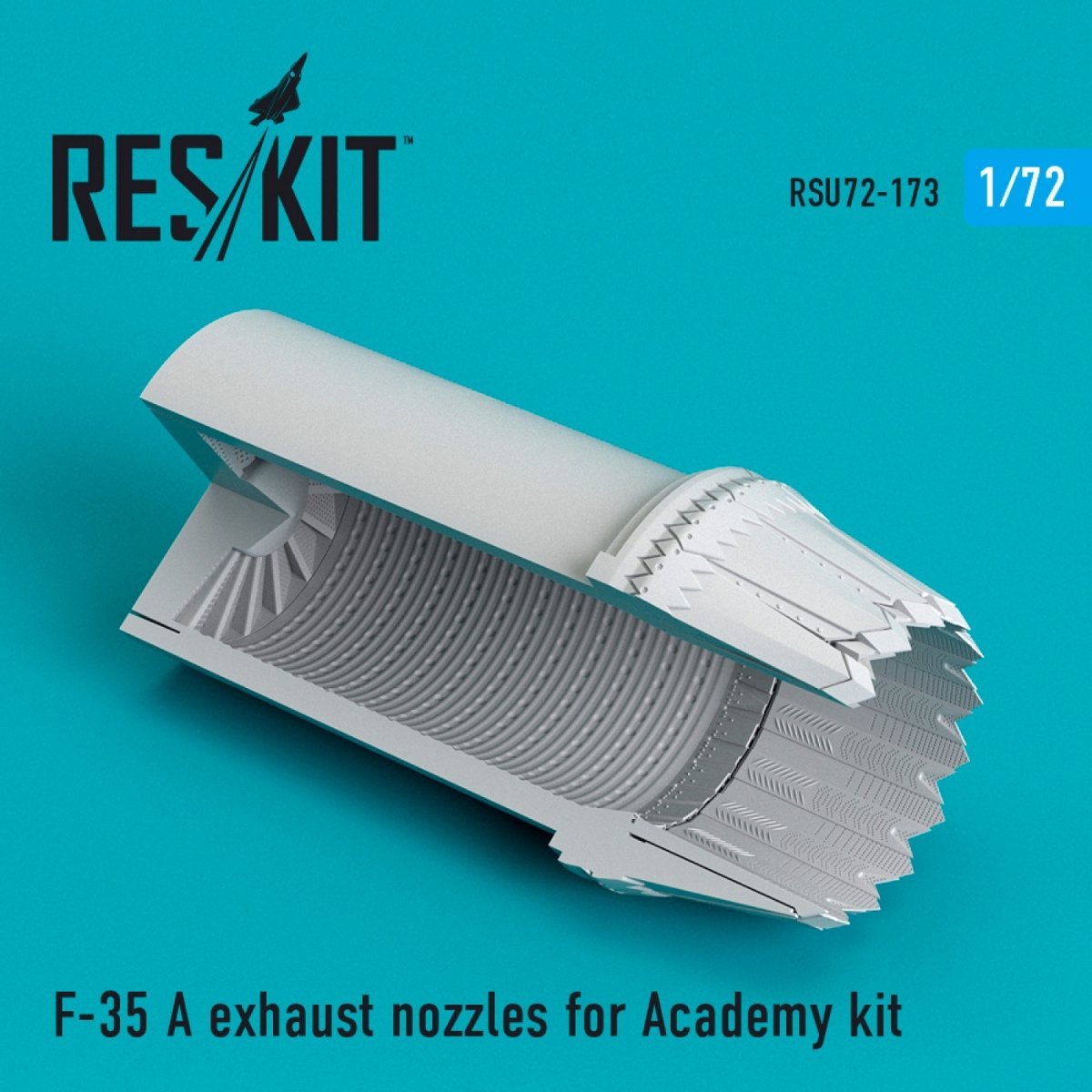 RESKIT RSU72-0173 F-35A "LIGHTNING II" EXHAUST NOZZLE FOR ACADEMY KIT 1/72