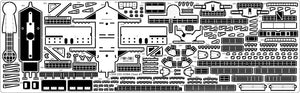 Pontos 35010F1 USS BB-64 Wisconsin 1991 Detail Up Set 1/350 – Bild 10