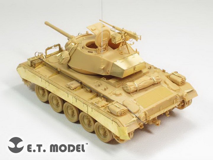 E.T. Model E35-136 WWII US Light Tank M-24 chaffee (Early Prod.) For Bronco 35069 1/35 – immagine 3