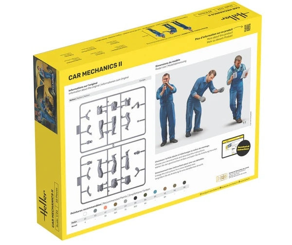 Heller 82756 Car Mechanics II 1/24