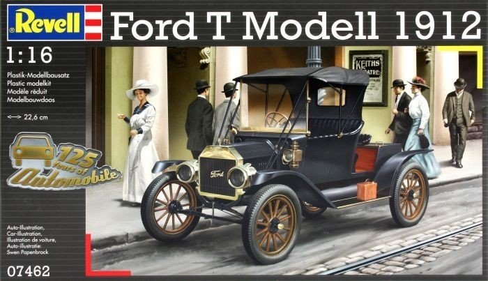Revell 07462 Ford T Modèle 1912 (1/16)