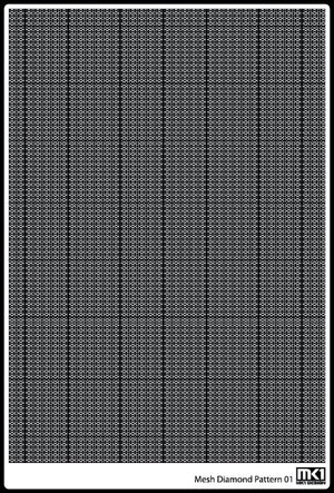 KA Models KA-00003 DIAMOND PATTERN MESH A 0.25mm X 0.4mm – Bild 3