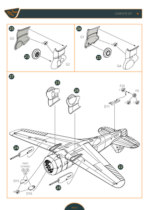 Clear Prop! CP4804 H-75N Hawk ADVANCED KIT 1/48 – zdjęcie 33