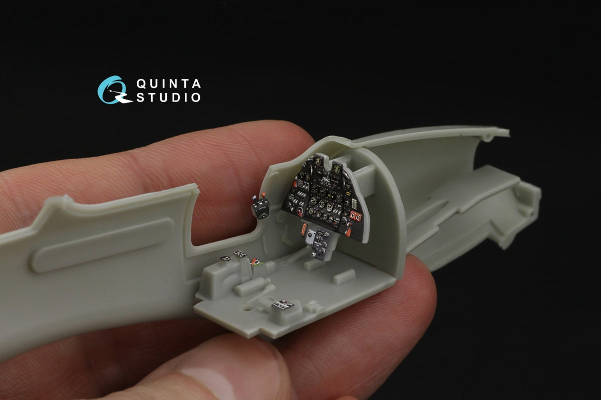 Quinta Studio QD48562 P-63C/E Kingcobra 3D-Printed &amp;amp; coloured Interior on decal paper (Dora Wings/AMG) 1/48 – immagine 10