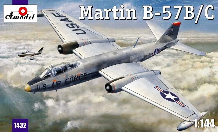 Amodel 01432 Martin B-57B/C Nuit (1/144)