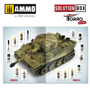 AMMO of Mig Jimenez 2414300001 How to paint WWII German Tanks - Solution Book – imagen 10