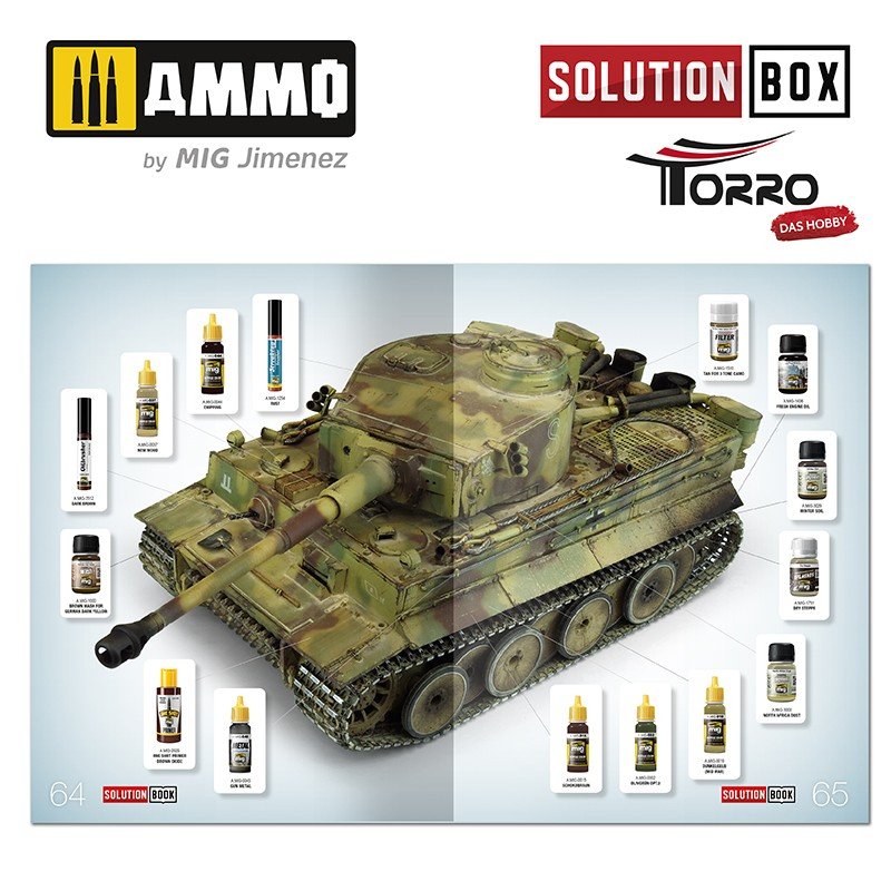 AMMO of Mig Jimenez 2414300001 How to paint WWII German Tanks - Solution Book – imagen 10