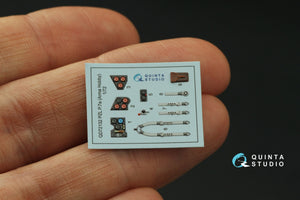 Quinta Studio QD72132 PZL P.7a 3D-Printed colored Interior on decal paper (Arma Hobby) 1/72 – image 3