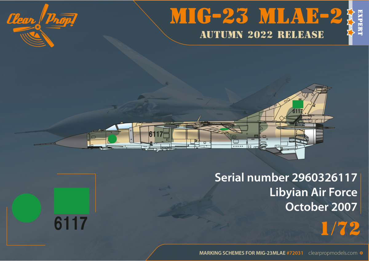 Propulseur transparent ! Kit expert MiG-23MLAE-2 Flogger-G CP72031 au 1/72  – image 6