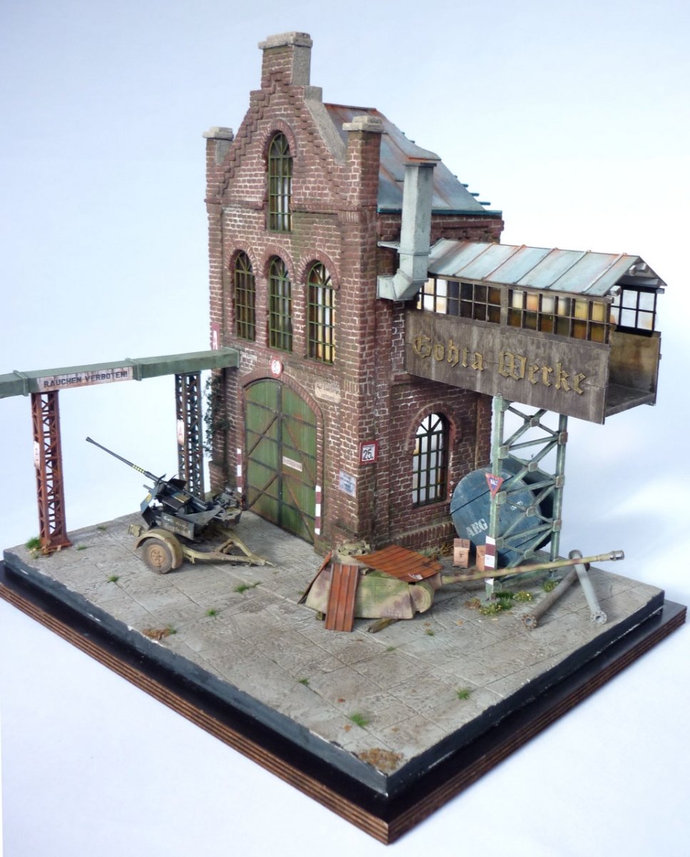 RT-Diorama 35288 Diorama-Base: &amp;quot;Gohta Werke&amp;quot; 1/35 – immagine 8
