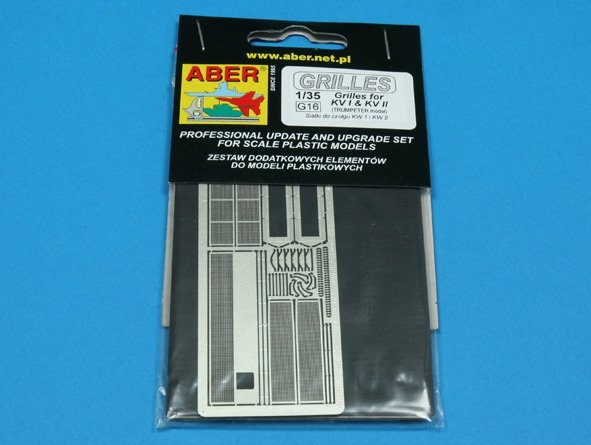 Aber 35G16 Grilles for russian tank KV-1 and KV-2 1/35 – Bild 4