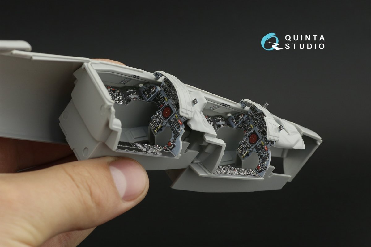 Quinta Studio QD32130 TF-104G 3D-Printed &amp;amp; coloured Interior on decal paper (Italeri) 1/32 – Bild 8