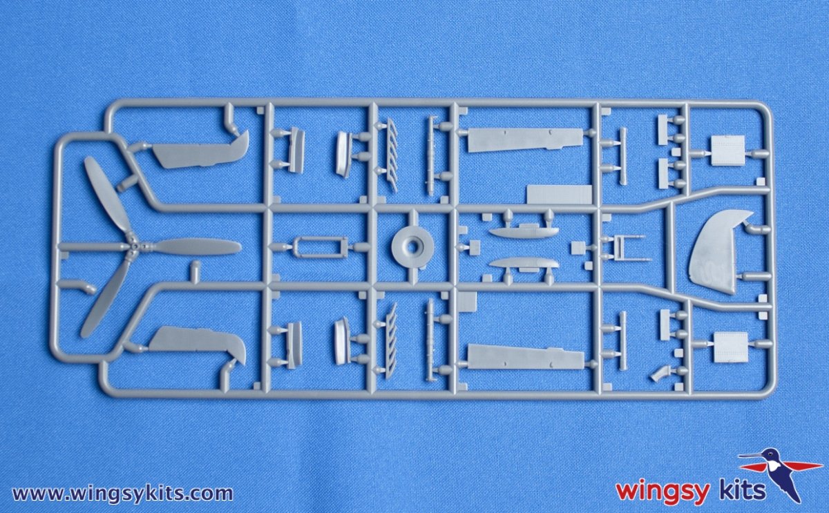 Wingsy Kits D5-08 German WWII Fighter MESSERSCHMITT Bf 109 E-3 1/48 – Bild 9
