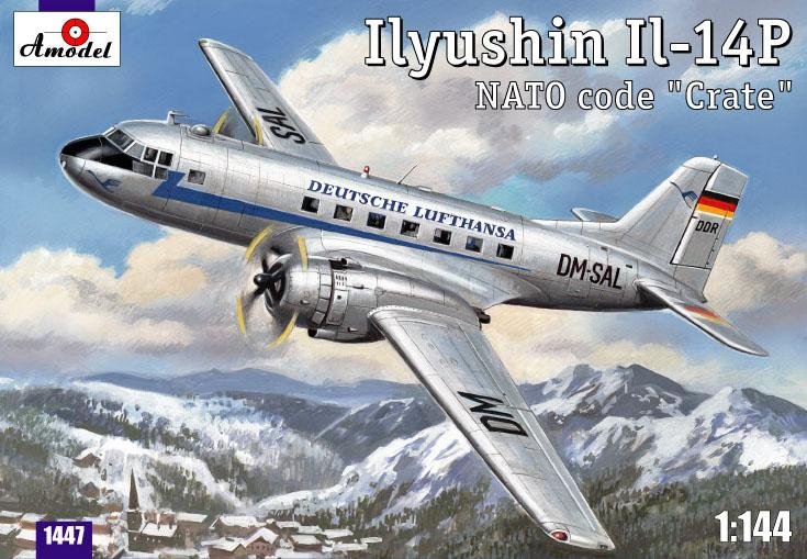 A-model 01447 Il-14P 1/144