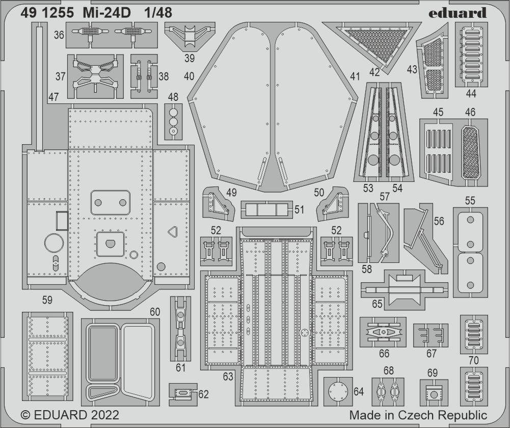 Eduard 491255 Mi-24D TRUMPETER 1/48 – image 2