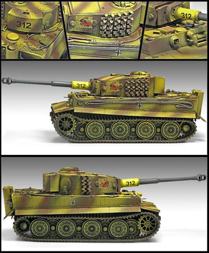Academy 13314 GERMAN TIGER I Ver.LATE 1/35 – zdjęcie 2