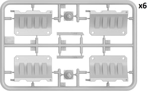 MiniArt 35634 PLASTIC BARRIER SET 1/35 – Bild 5