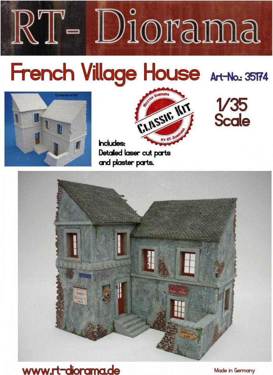 RT-Diorama 35174 Maison de village française 1/35