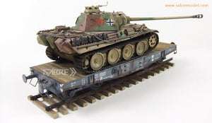 Saber 35A02 German Railway Schwerer Plattformwagen Type SSys 1/35 – image 3