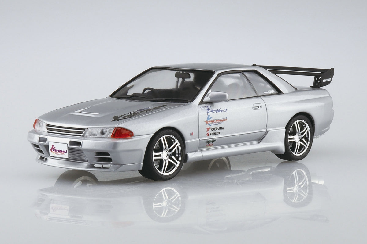 Aoshima 06453 HKS Kansai BNR32 SKYLINEGT-R &amp;#39;90 (NISSAN) 1/24 – zdjęcie 2