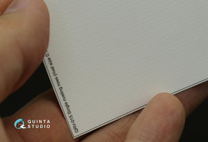 Quinta Studio QRV-015 Single riveting rows (rivet size 0.10 mm, gap 0.4 mm, suits 1/72 scale), White color, total length 6.7 m/22 ft – immagine 6