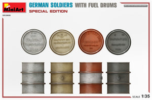 MiniArt 35366 GERMAN SOLDIERS WITH FUEL DRUMS. SPECIAL EDITION 1/35 – Bild 5