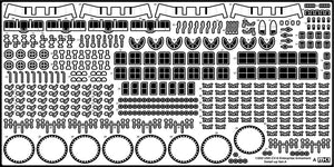 MK1 Design MD-20022 USS CV-6 Enterprise DX with Full Wooden Deck for Trumpeter 1/200 – Bild 83