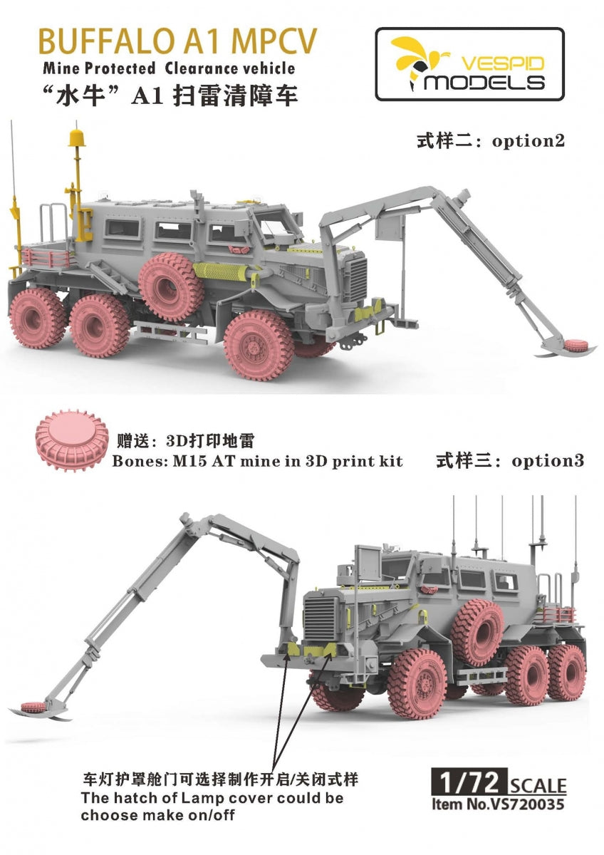 Vespid Models VS720035 US Buffalo MPCV 1/72 – zdjęcie 4
