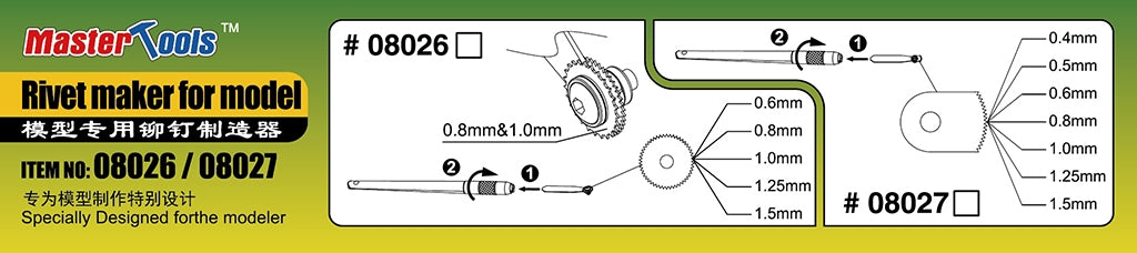 Trumpeter 08027 Rivet maker for model 2 – Bild 5