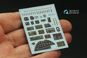 Quinta Studio QD35127 Nakajima B5N2 Kate 3D-Printed coloured Interior on decal paper (Border Model) 1/35 – Bild 4