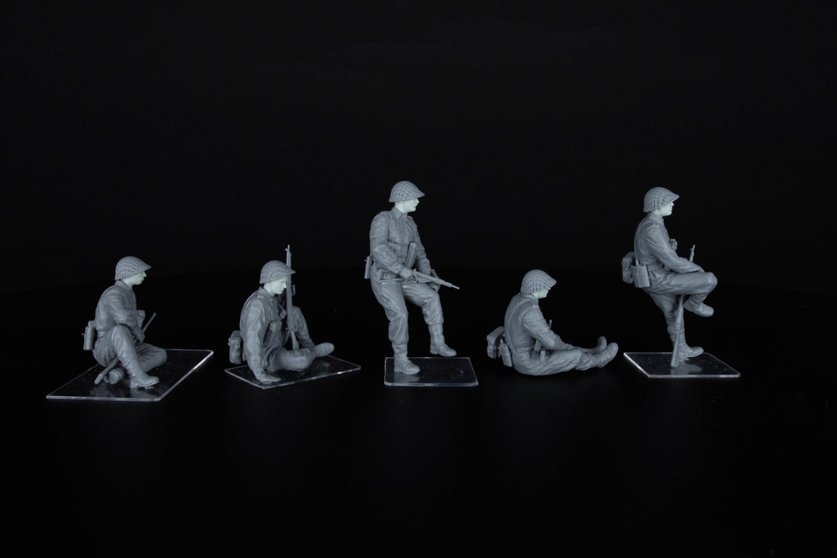 MiniArt 35496 British Tank Riders (NW Europe). Resin Heads 1 1/35 – Bild 7
