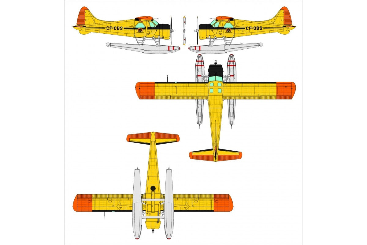 Dora Wings 48060 DHC-2 Beaver Floatplane 1/48 – Bild 3
