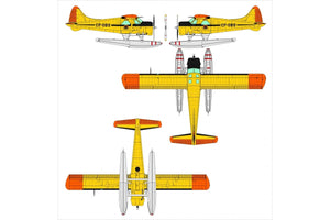 Dora Wings 48060 DHC-2 Beaver Floatplane 1/48 – Bild 3