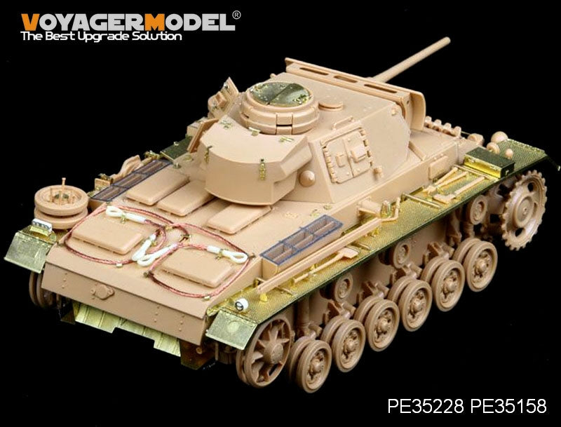 Voyager Model PE35228 WWII Pz.KPfw.III Ausf L For TAMIYA 35215 1/35 – zdjęcie 3