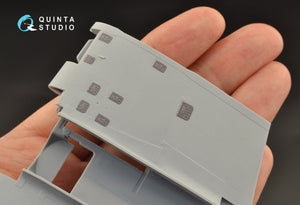 Quinta Studio QP48005 IL-2 (single seater) lights, hatches and panels (Zvezda) 1/48 – zdjęcie 3