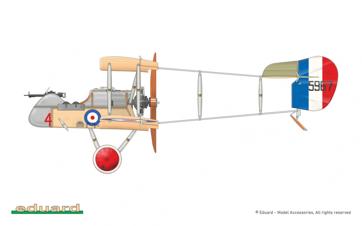 Eduard 8094 DH-2 - The ProfiPACK Edition 1/48 – image 4