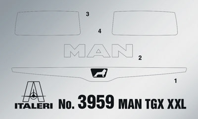 Italeri 3959 MAN TGX 18.500 XXL Lion Pro Edition 1/72 – immagine 15