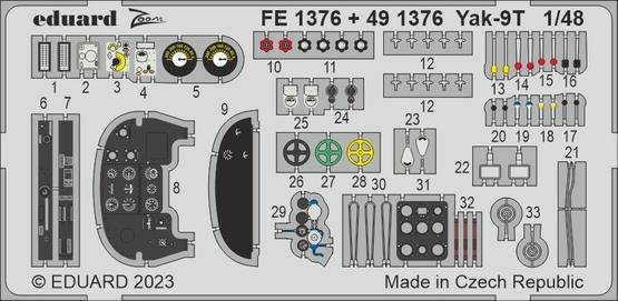 Eduard 491376 Yak-9T ZVEZDA 1/48 – immagine 2