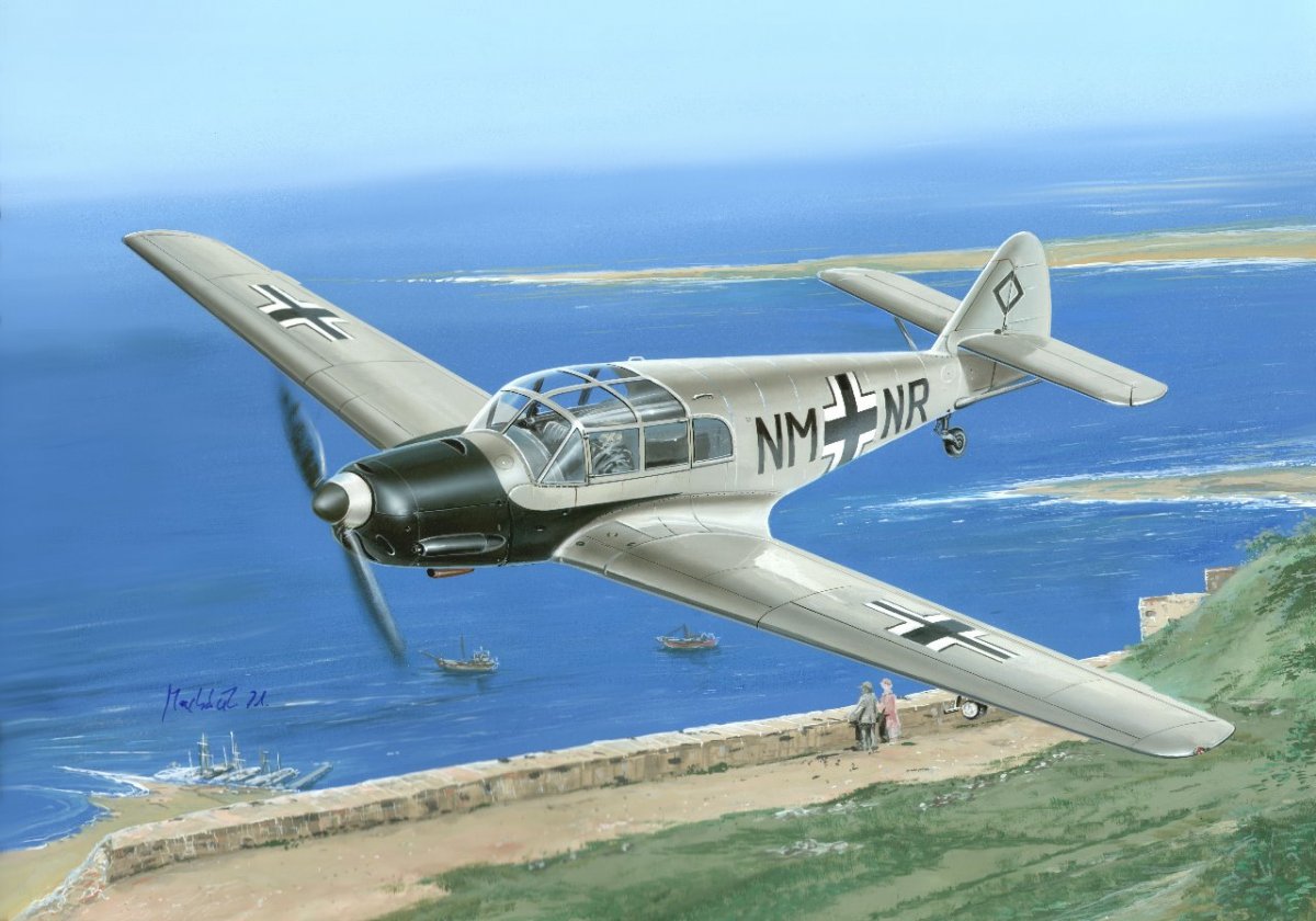Fly 72028 Messerschmitt Bf 108B/D Taifun 1/72 – Bild 4