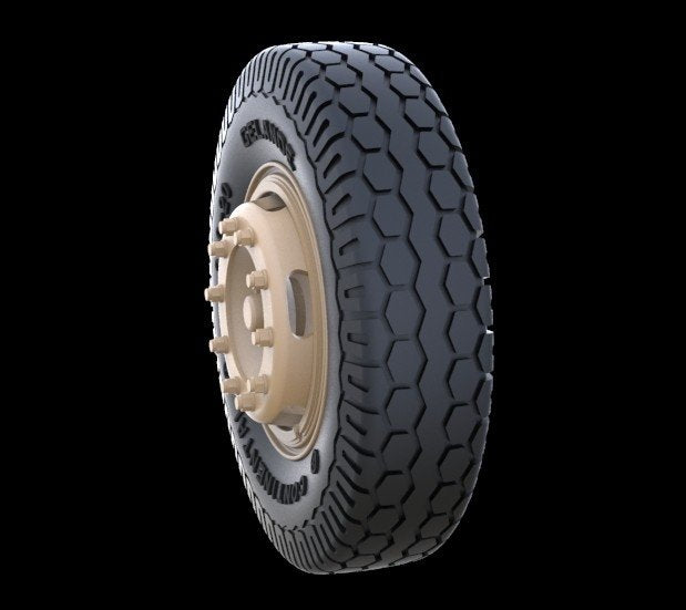 Panzer Art RE35-337 Mercedes 4500 “Maultier” road wheels (Commercial Pattern) 1/35 – immagine 2