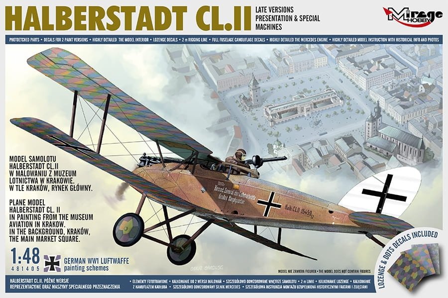 Mirage Hobby 481405 Halberstadt CL.II 1/48