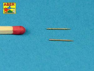 Aber 72L-50 Set of 2 barrels for German machine guns MG34 1/72 – immagine 2