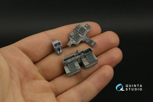 Quinta Studio QD+35106 AH-64D 3D-Printed &amp;amp; coloured Interior on decal paper (Takom) (with 3D-printed resin parts) 1/35 – Bild 3