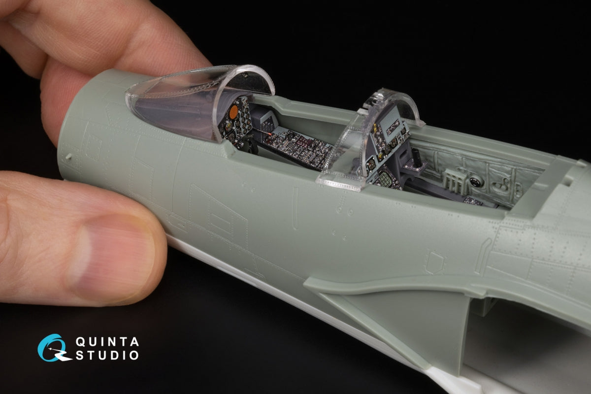 Quinta Studio QDS+48485 F-4B Phantom II 3D-Printed &amp;amp; coloured Interior on decal paper (Academy) (Small version) (with 3D-printed resin parts) 1/48 – Bild 12