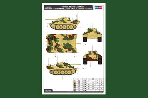 Hobby Boss 82460 German IIWW reconnaisance tank VK 1602 Leopard 1/35 – imagen 3