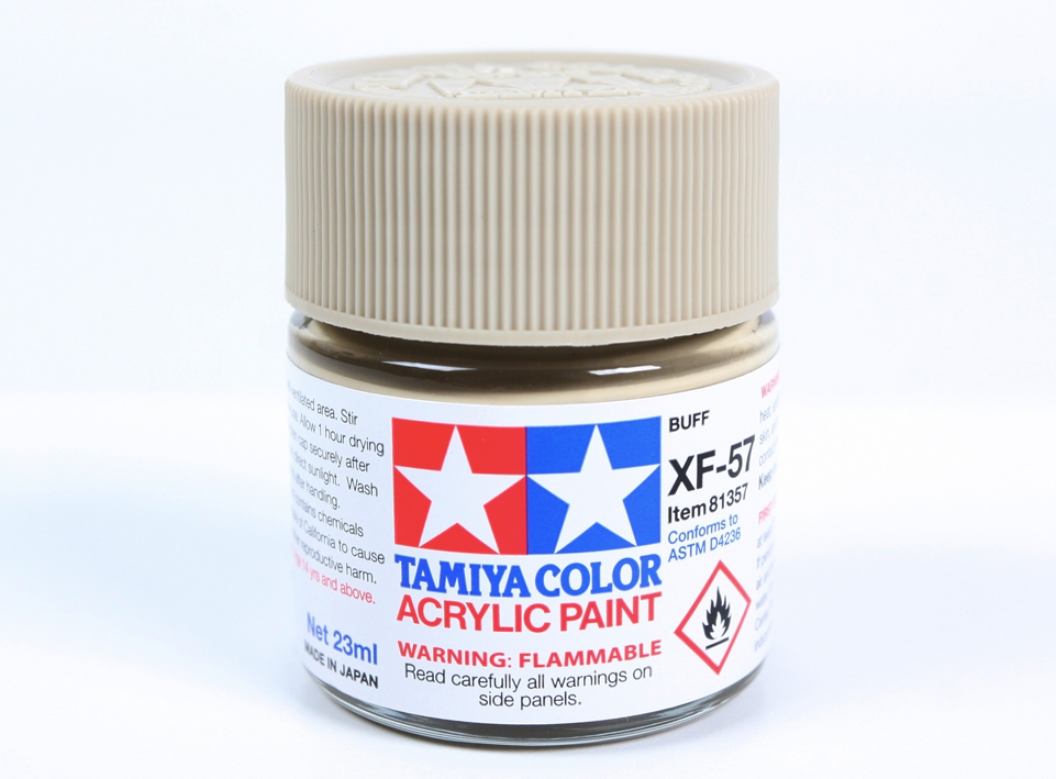 Tamiya 81357 Acrylic XF-57 Buff 23ml – image 2